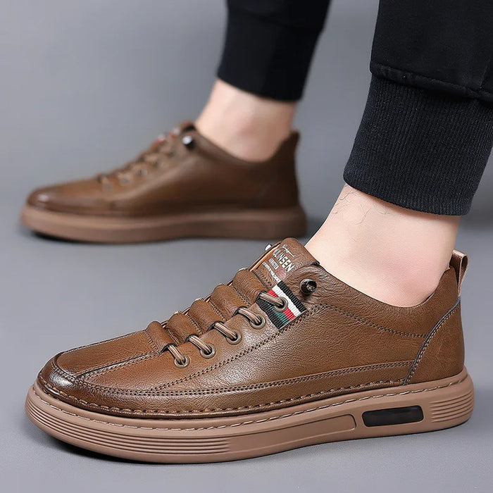 ELEGANTIE | Lässiger Sneaker aus echtem Leder Vinny