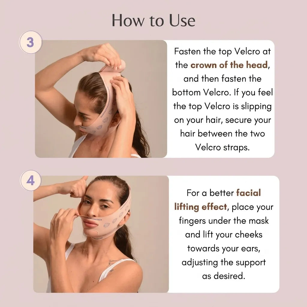 V-Revita™ - Facial Mask for Reducing Double Chin and Wrinkles | Elegantiee
