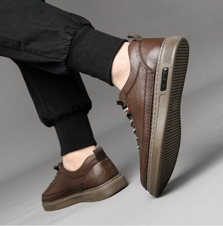 ELEGANTIE | Lässiger Sneaker aus echtem Leder Vinny
