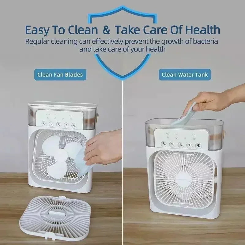 FreshCool™ 3-in-1 Portable Air Cooler and Air Conditioner