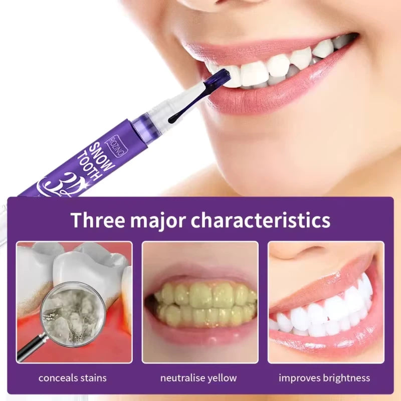 Teeth Whitening Pen - SnowTooth | Buy 1 get 3 | Elegantiee.