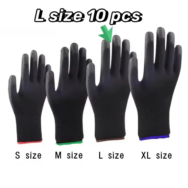 Angebot: 10er Set hochwertige Schutzhandschuhe