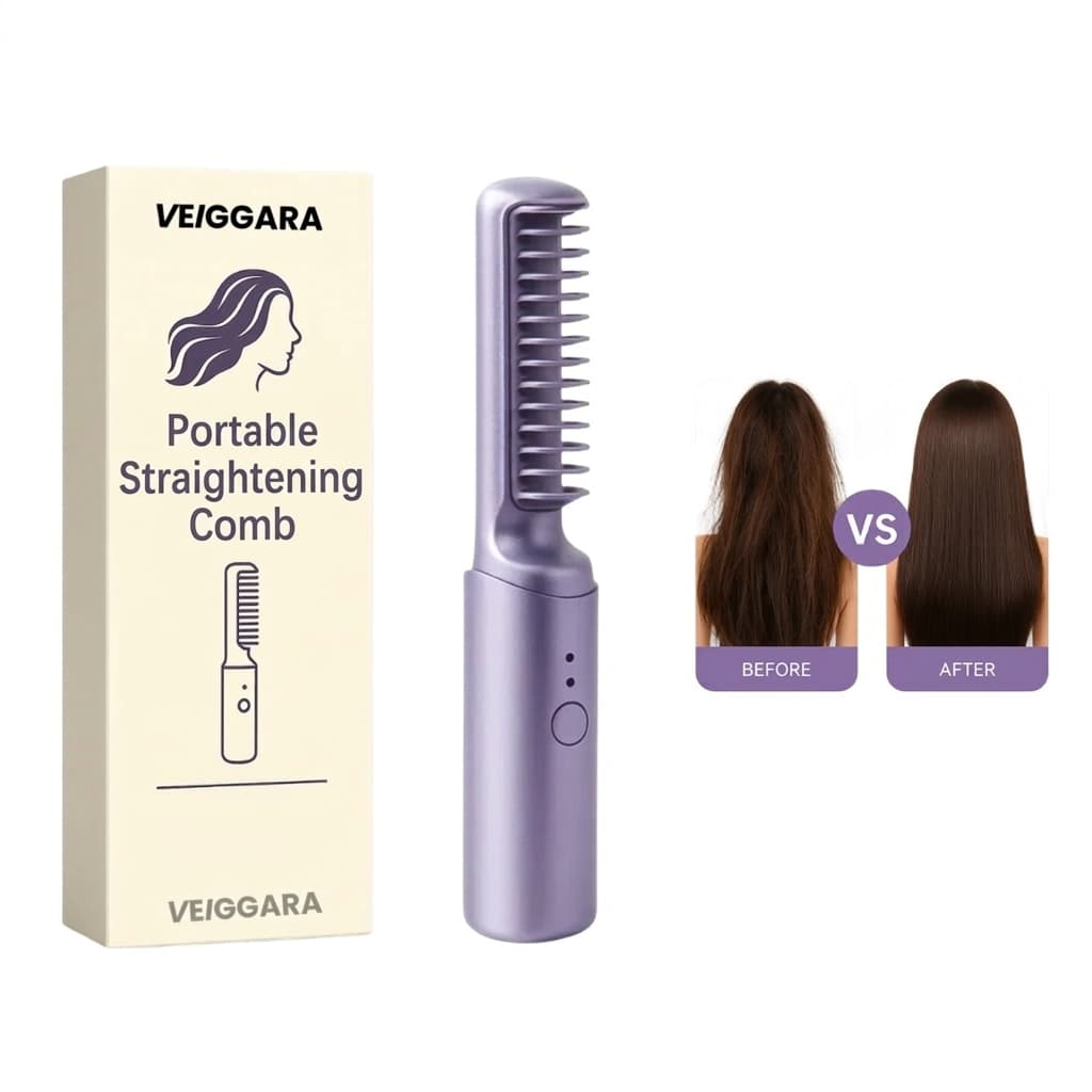 ELEGANTIEE | Portable Straightening Comb