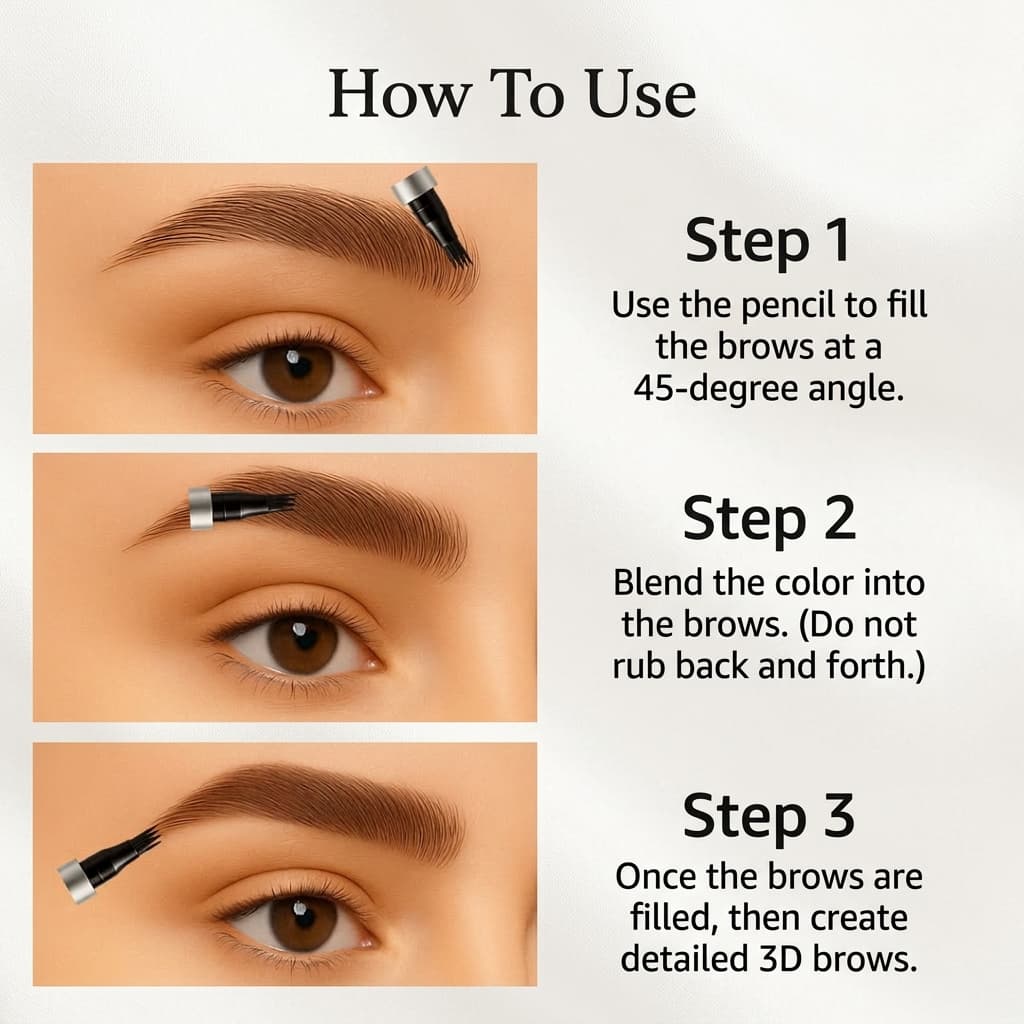 Stylo Microblading 3D Waterproof – Tattoo Effect ©
