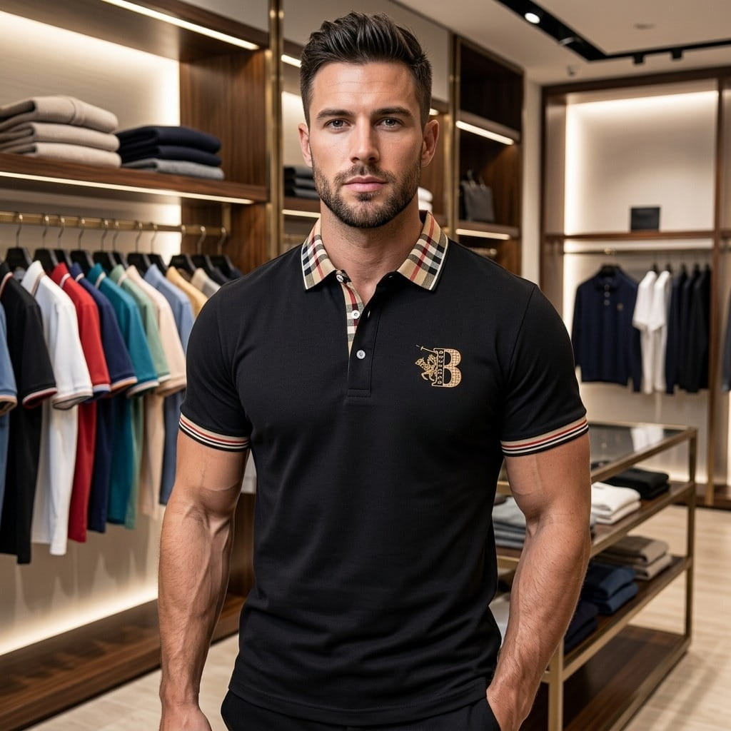 ELEGANTIEE | Polo Shirt Jhonny