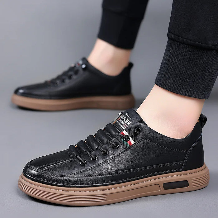 ELEGANTIE | Lässiger Sneaker aus echtem Leder Vinny