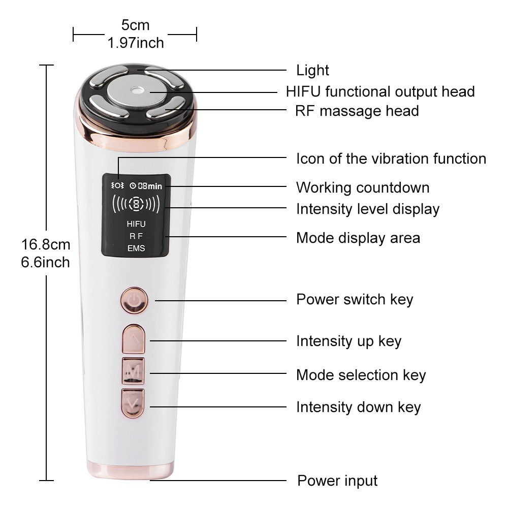 UltraSkin Lift™ Portable HIFU Ultrasound Device - ELEGANTIEE