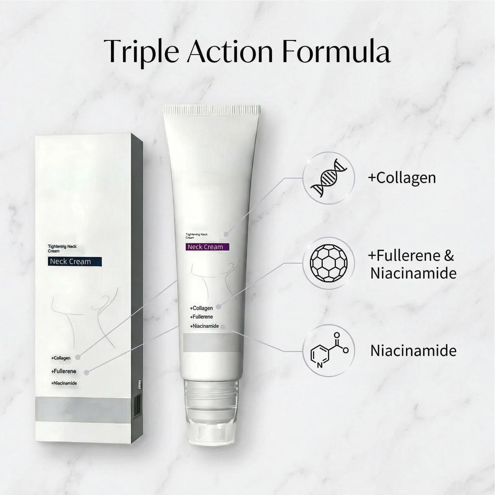 FirmSkin Neck™ - Collagen and Hyaluronic Acid Neck Cream | ELEGANTIEE