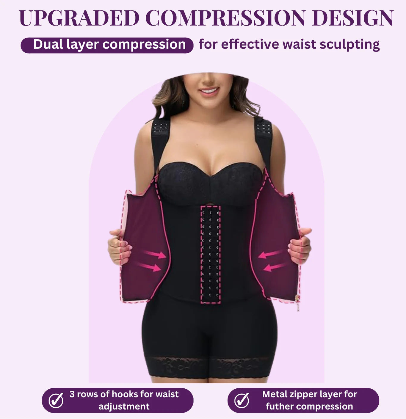 Waist Trainer Fajas Colombianas | Lose Inches in Weeks | Elegantiee