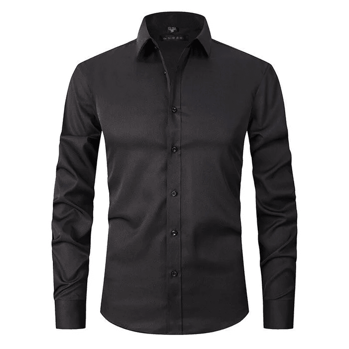 ELEGANTIEE| ElasticFit™ – Camicia Aderente Anti-Pieghe Premium