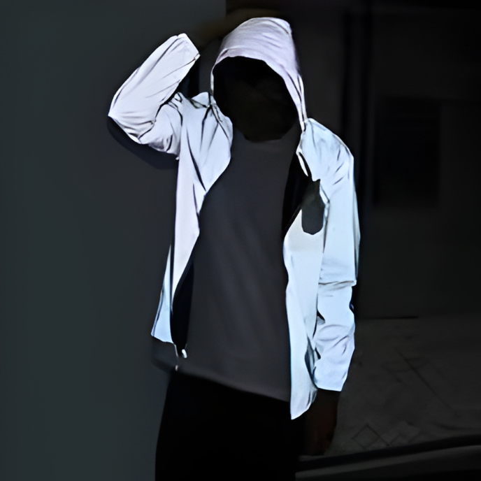 ELEGANTIEE | Giacca riflettente antivento