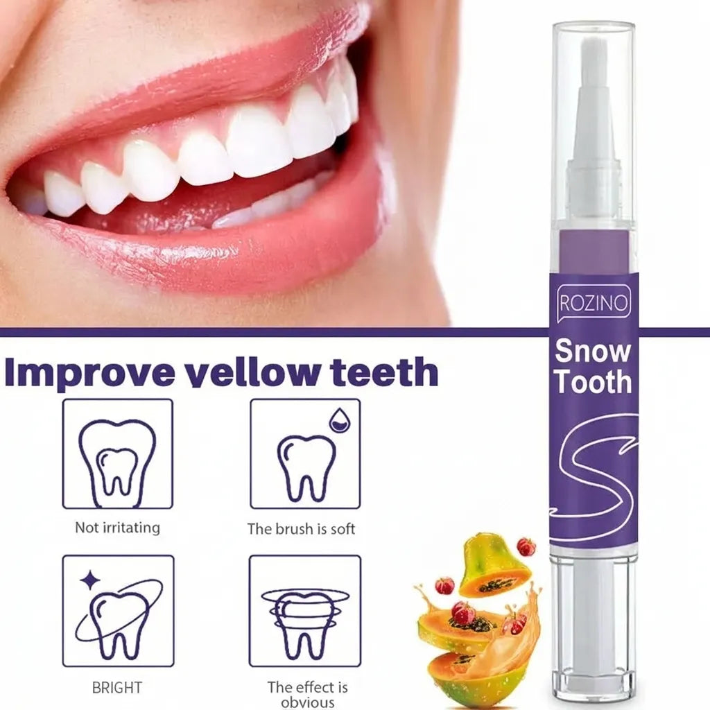 Teeth Whitening Pen - SnowTooth | Buy 1 get 3 | Elegantiee