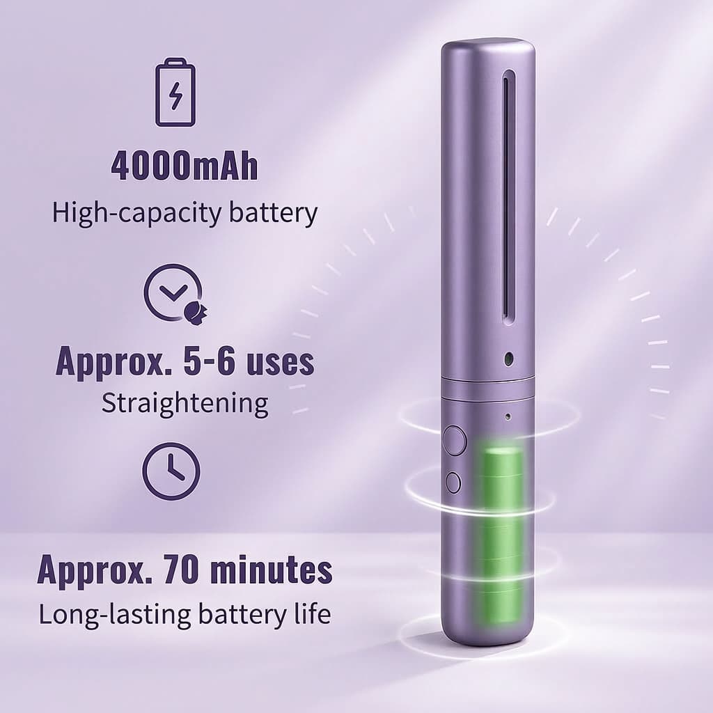 ELEGANTIEE | Portable Straightening Comb