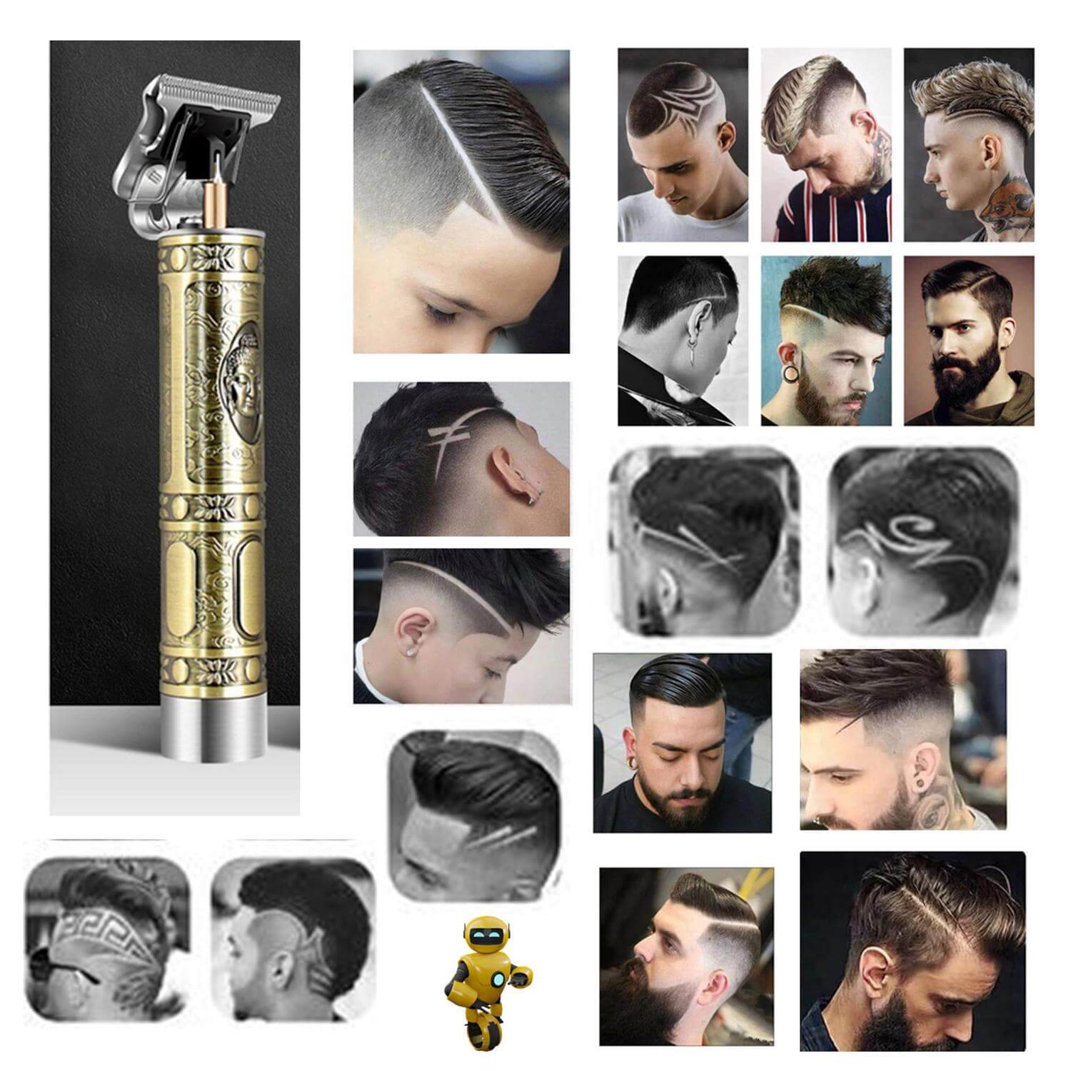 ELEGANTIE | DrayMax professionelle Haar- und Bartmaschine 