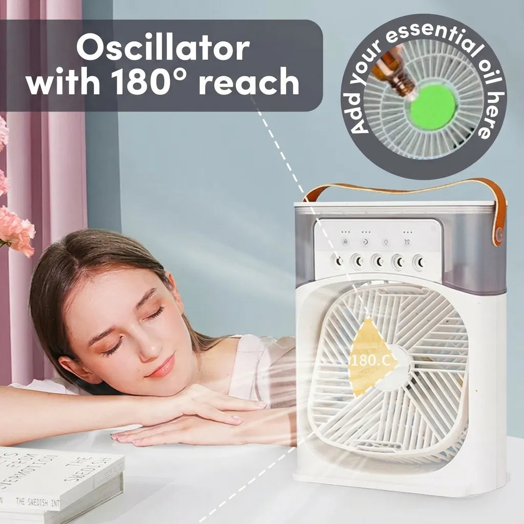 FreshCool™ 3-in-1 Portable Air Cooler and Air Conditioner